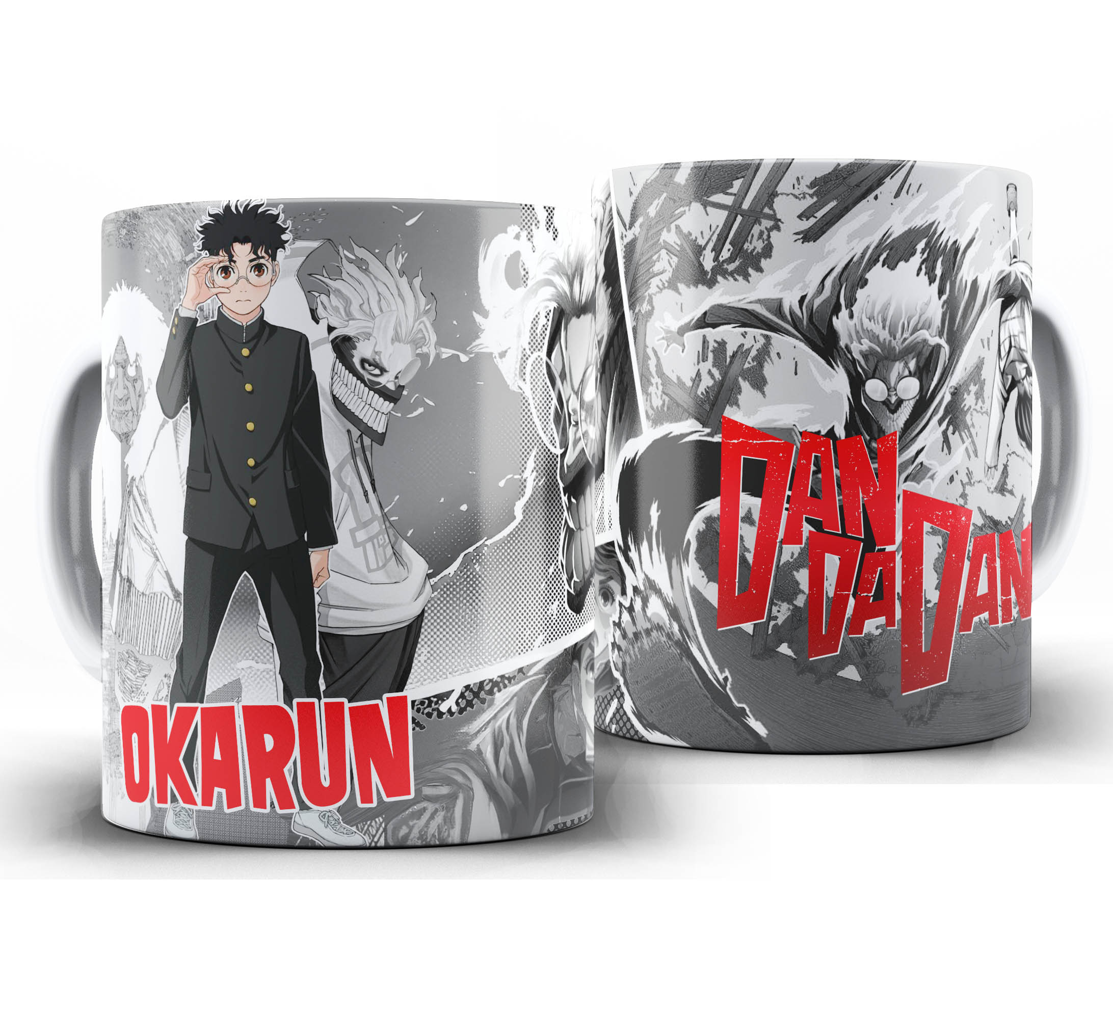 Caneca Anime Manga - Dan Dan Dan - Personagen - Okarun